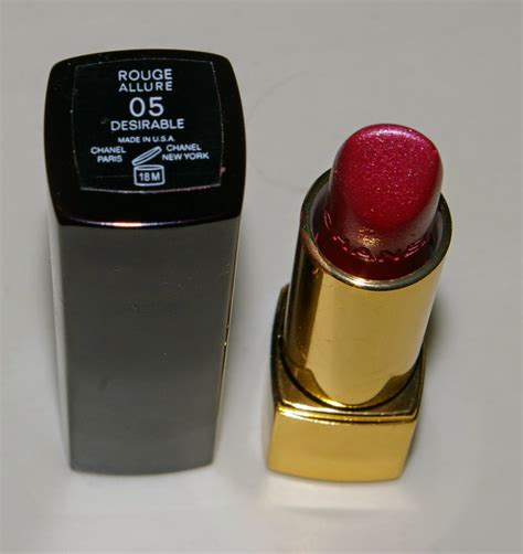 chanel rouge allure desirable 05|chanel rouge allure reviews.